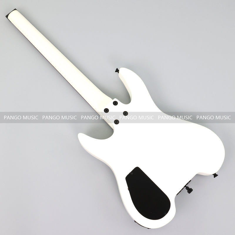 PANGO MUSIC All White Headless Electric Guitar (GKS-035X)
