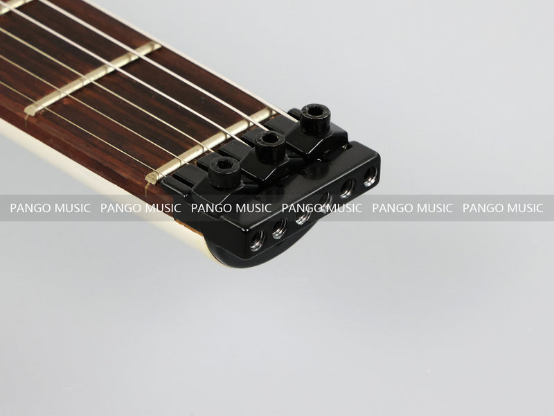 PANGO MUSIC All White Headless Electric Guitar (GKS-035X)