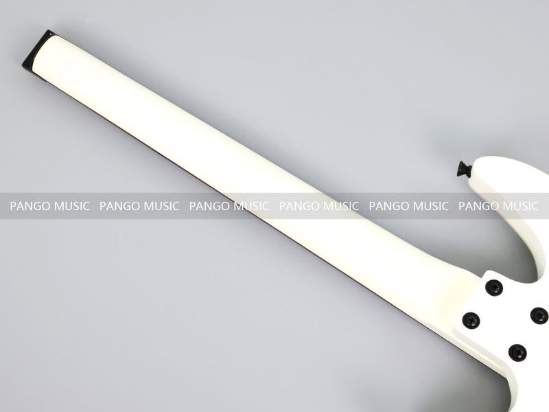 PANGO MUSIC All White Headless Electric Guitar (GKS-035X)