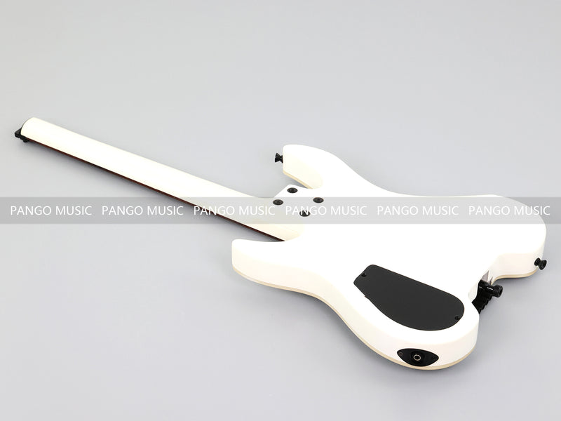 PANGO MUSIC All White Headless Electric Guitar (GKS-035X)