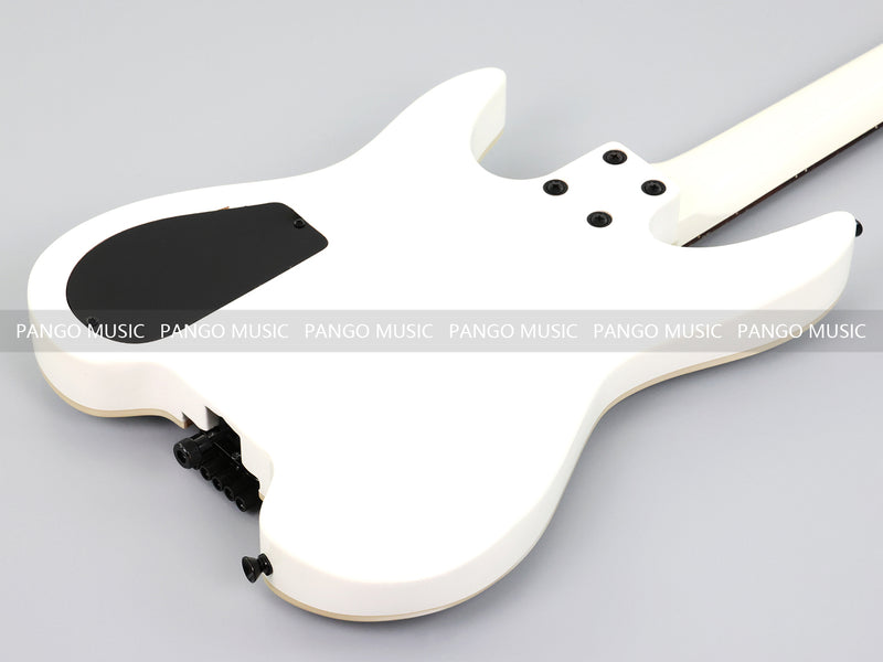 PANGO MUSIC All White Headless Electric Guitar (GKS-035X)