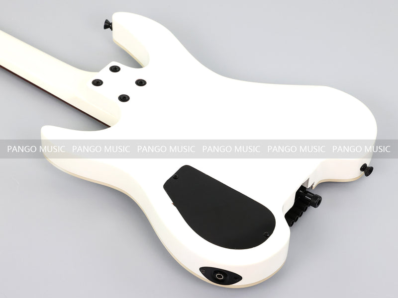 PANGO MUSIC All White Headless Electric Guitar (GKS-035X)