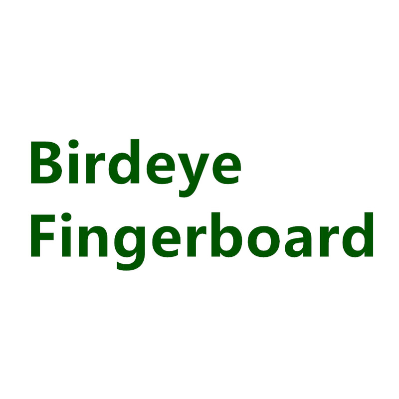PANGO MUSIC Custom Birdseye Maple Fingerboard