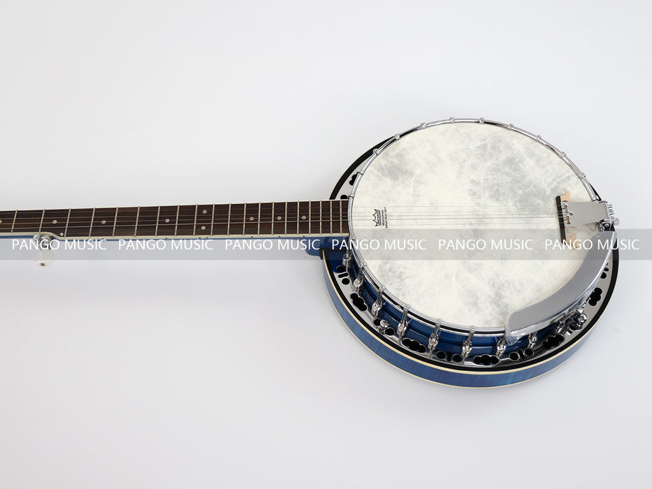 PANGO MUSIC Blue Color 5 Strings Banjo (HDB-509)