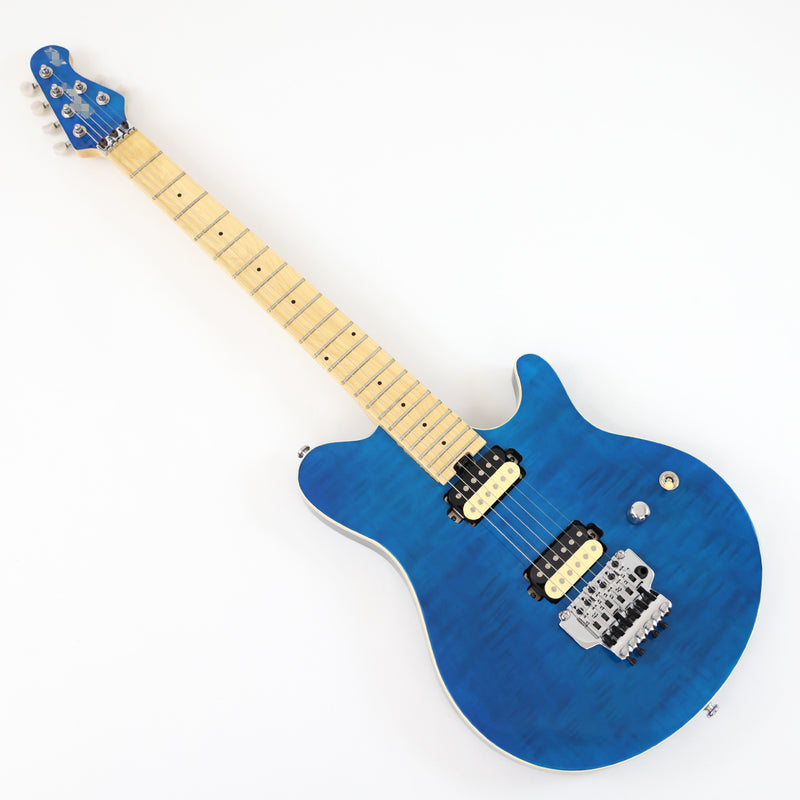 6-String AX40 Style Electric Guitar with Gloss Transparent Blue Finish (GKS-102)