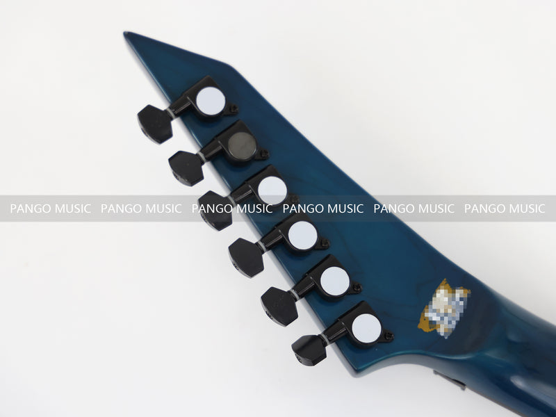 PANGO MUSIC Blue Electric Guitar with Reverse Headstock (GKS-105)