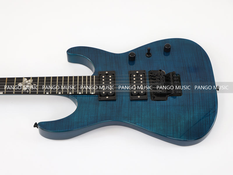 PANGO MUSIC Blue Electric Guitar with Reverse Headstock (GKS-105)