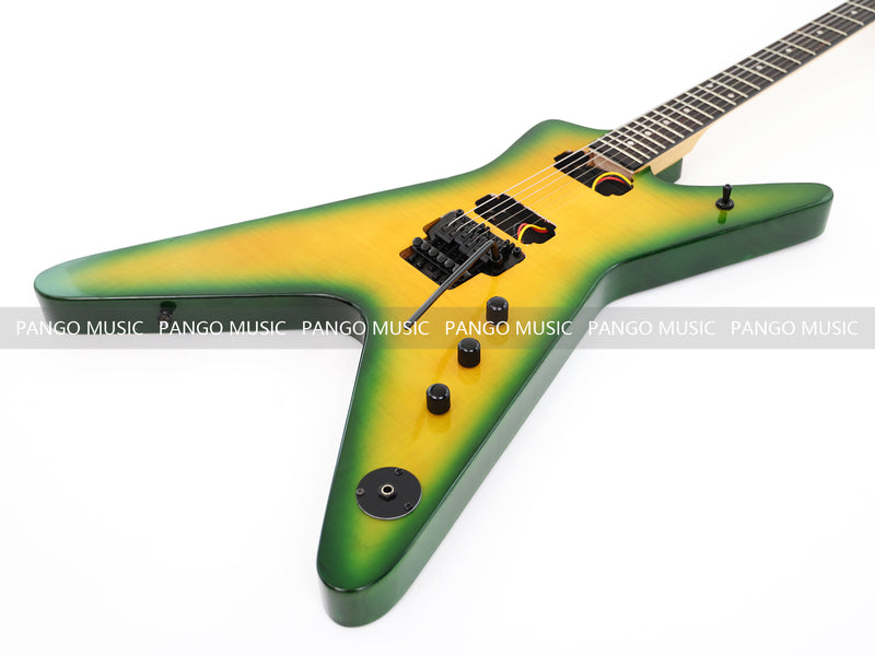 PANGO MUSIC Custom Design Electric Guitar (15412, Limited Edition, No Pickups)