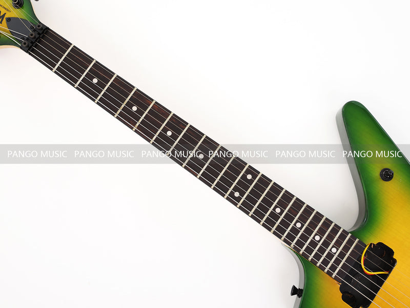 PANGO MUSIC Custom Design Electric Guitar (15412, Limited Edition, No Pickups)