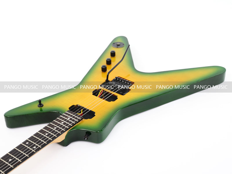 PANGO MUSIC Custom Design Electric Guitar (15412, Limited Edition, No Pickups)