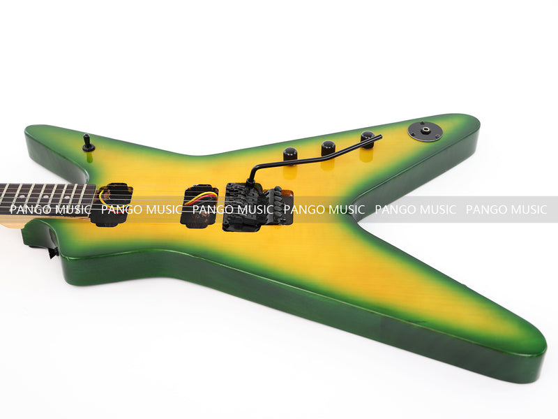 PANGO MUSIC Custom Design Electric Guitar (15412, Limited Edition, No Pickups)