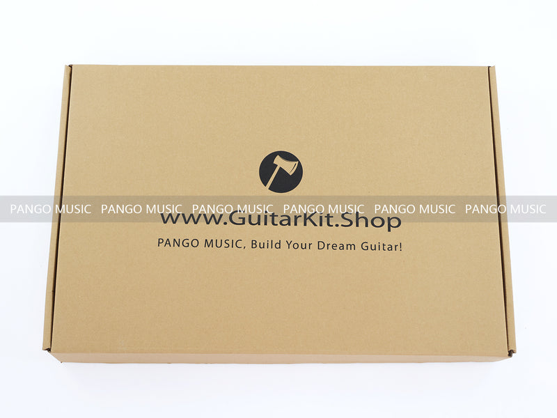 PANGO MUSIC DIY Electric Guitar Kit Fast Shipping Packaging (PC-001, Not for Sale)