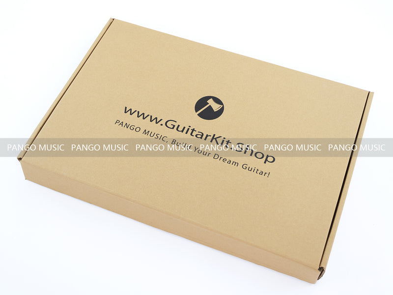 PANGO MUSIC DIY Electric Guitar Kit Fast Shipping Packaging (PC-001, Not for Sale)