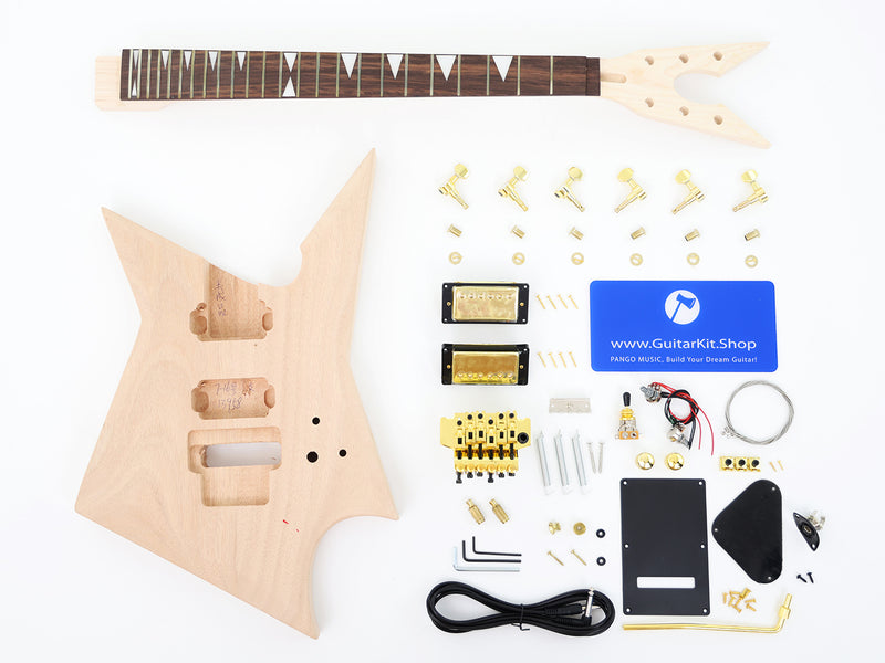PANGO MUSIC DIY Electric Guitar Kit (13958, Limited Edition)