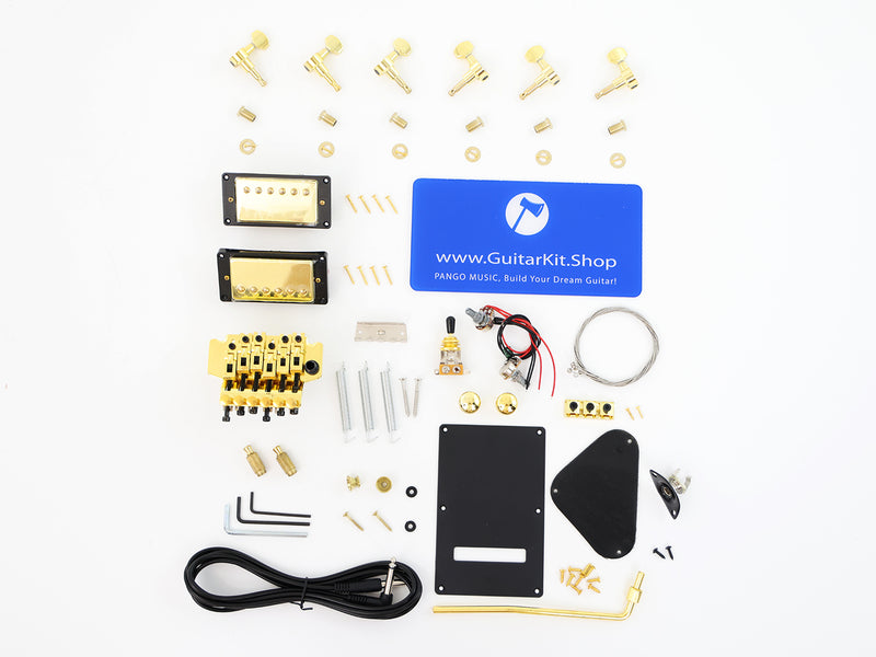 PANGO MUSIC DIY Electric Guitar Kit (13958, Limited Edition)