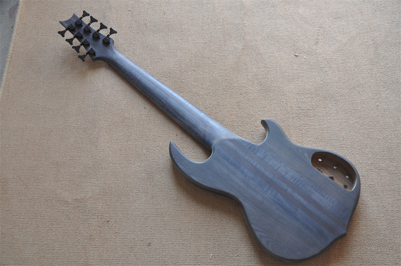 8 Strings Left Hand Electric Bass Guitar (ZQN0403, No Hardware)