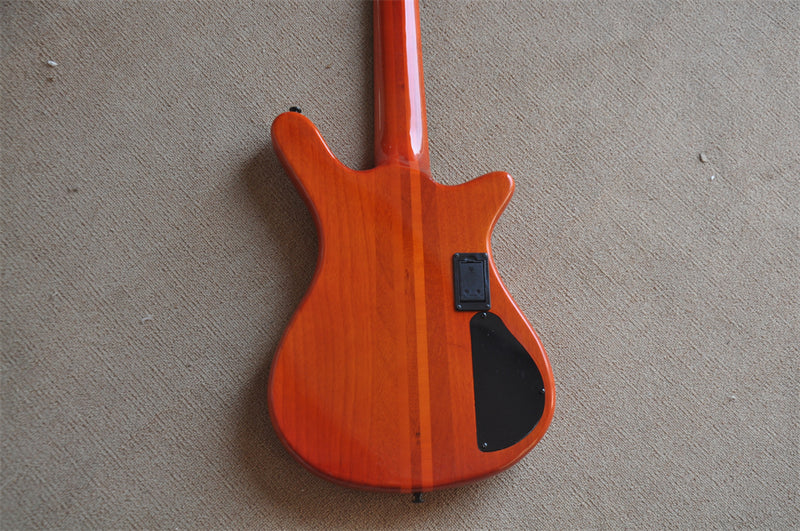 5 Strings Left Hand Electric Bass Guitar (ZQN0406, Active Electronics, Neck Through)