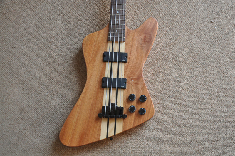 4 Strings Electric Bass Guitar (ZQN0413, Neck Through)