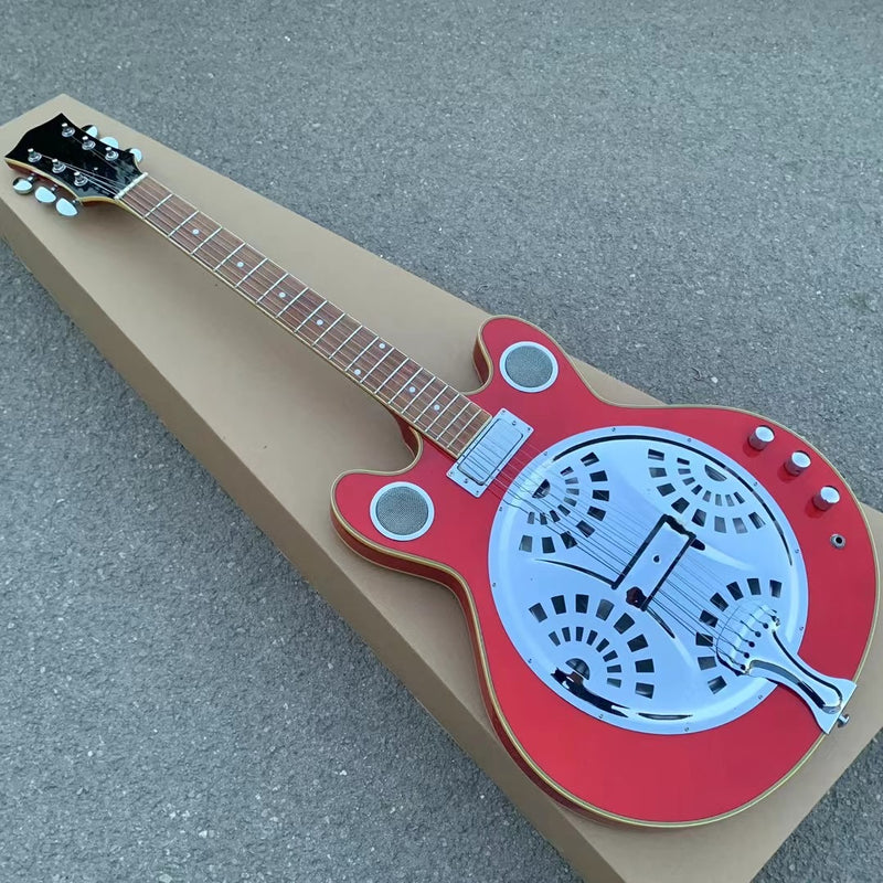 PANGO Music DOBRO Resonator Electric Guitar (YMZ-150)