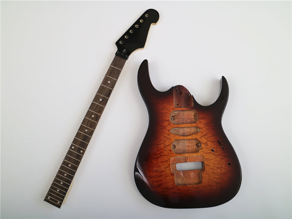Electric Guitar Body & Neck (01, No Hardware)