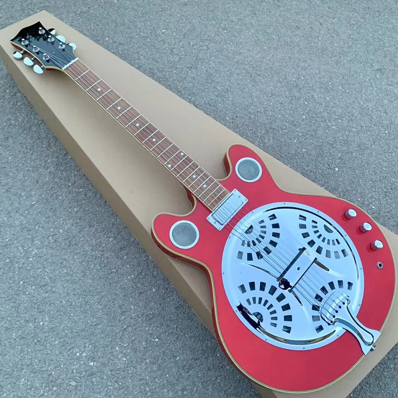 PANGO Music DOBRO Resonator Electric Guitar (YMZ-150)