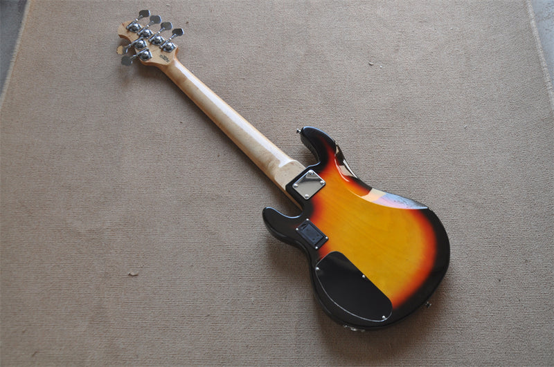 6 Strings Electric Bass Guitar with Active Electronics (ZQN0386)