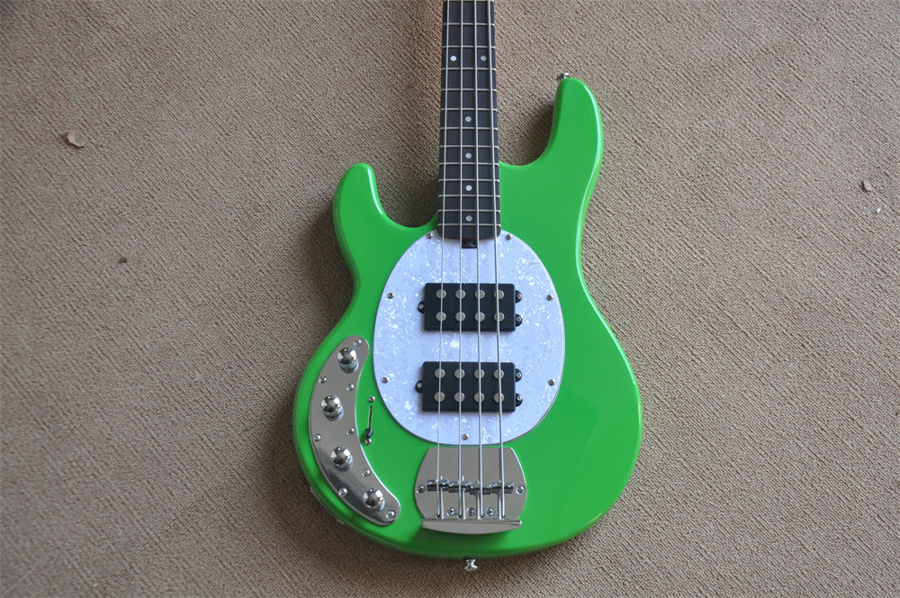 4 Strings Left Hand Electric Bass Guitar (ZQN0391, Active Electronics)