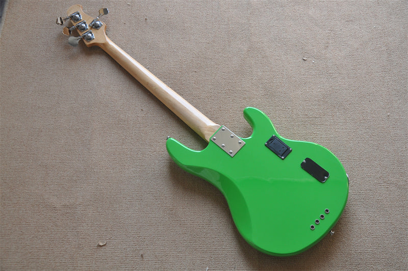 4 Strings Left Hand Electric Bass Guitar (ZQN0391, Active Electronics)