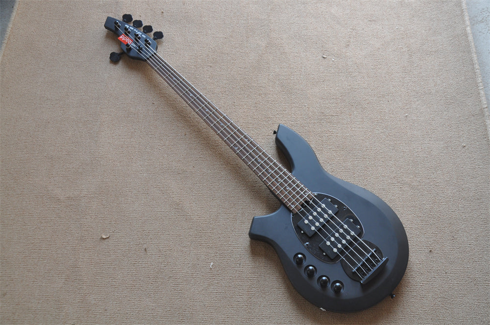 5 Strings Left Hand Electric Bass Guitar (ZQN0392, Active Electronics)