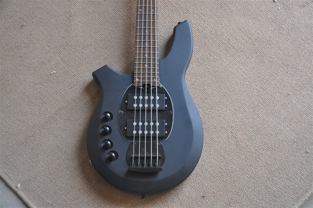5 Strings Left Hand Electric Bass Guitar (ZQN0392, Active Electronics)