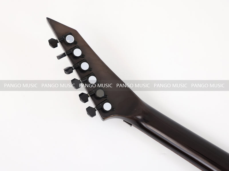 PANGO MUSIC Reverse Headstock Electric Guitar with Flamed Maple Top (GKS-075)