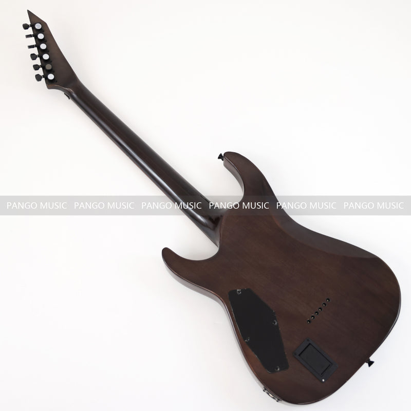 PANGO MUSIC Reverse Headstock Electric Guitar with Flamed Maple Top (GKS-075)