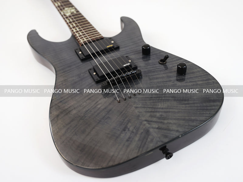 PANGO MUSIC Reverse Headstock Electric Guitar with Flamed Maple Top (GKS-075)