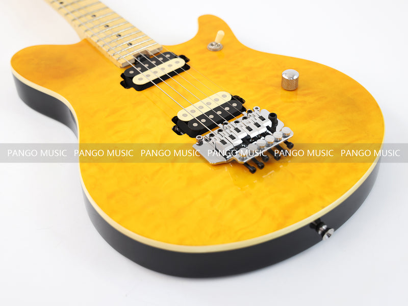 PANGO MUSIC Electric Guitar with Quilted Maple Top (GKS-088)