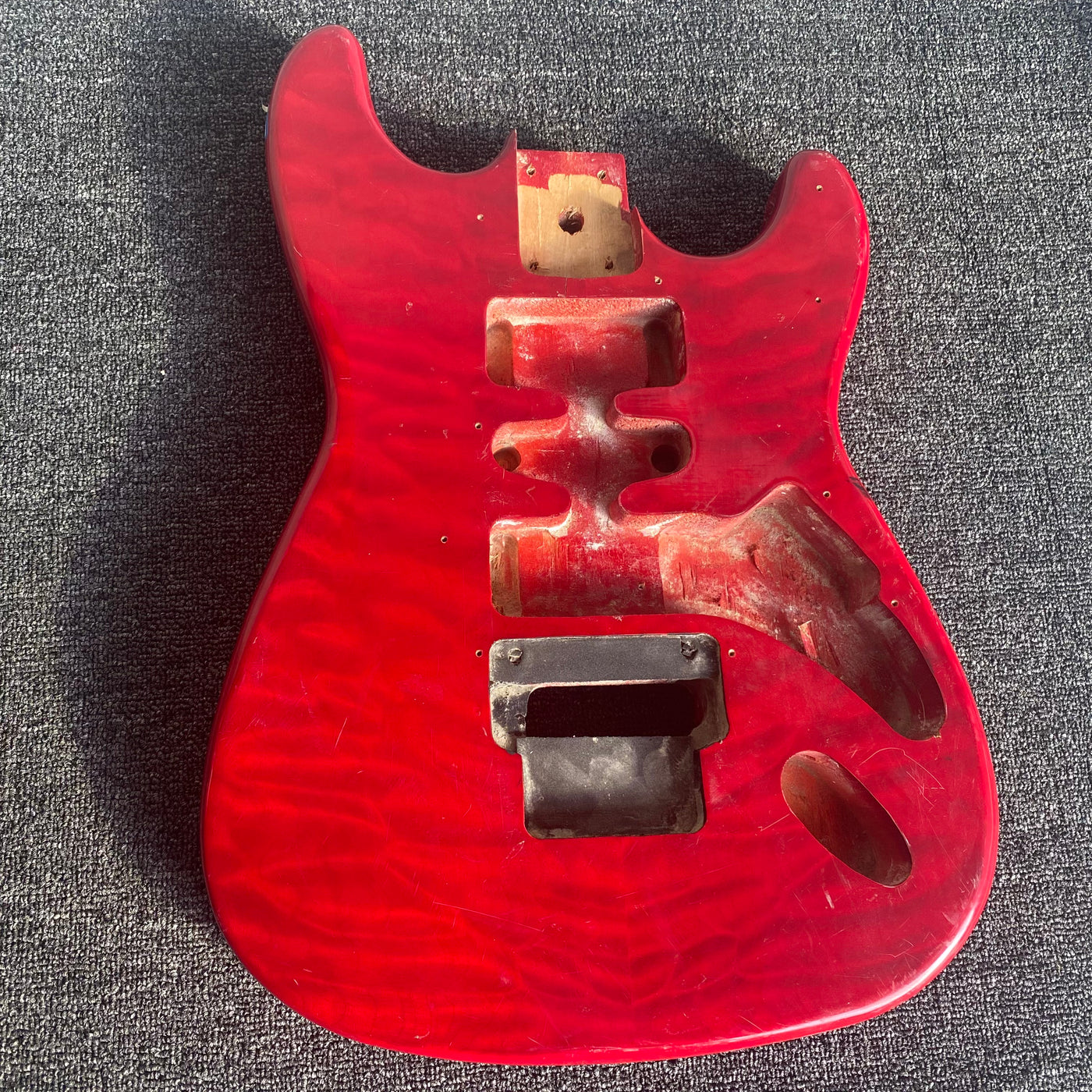 Free Electric Guitar Body (B Level, 0012) — Guitar Kit Shop