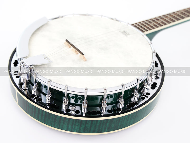 PANGO MUSIC Green Color 5-String Banjo (HDB-510)