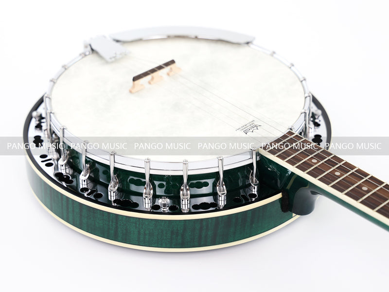 PANGO MUSIC Green Color 5-String Banjo (HDB-510)