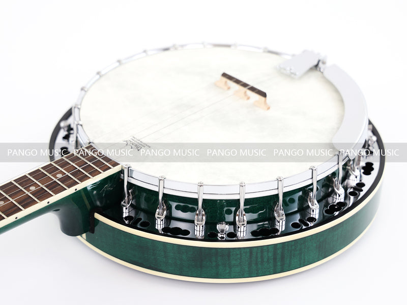 PANGO MUSIC Green Color 5-String Banjo (HDB-510)