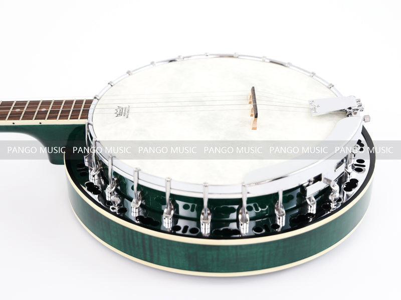 PANGO MUSIC Green Color 5-String Banjo (HDB-510)