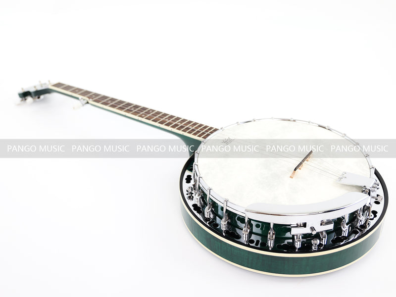PANGO MUSIC Green Color 5-String Banjo (HDB-510)