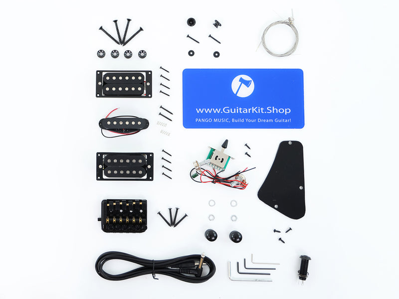 PANGO MUSIC Headless DIY Electric Guitar Kit (ZQN-006S-X)