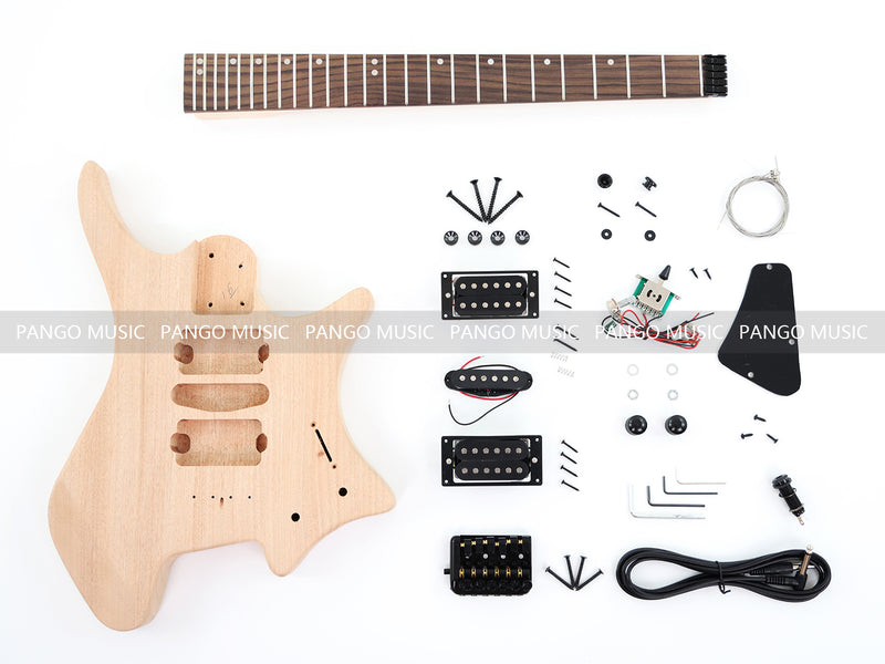 PANGO MUSIC Headless DIY Electric Guitar Kit (ZQN-006S-X)