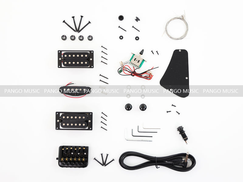 PANGO MUSIC Headless DIY Electric Guitar Kit (ZQN-006S-X)