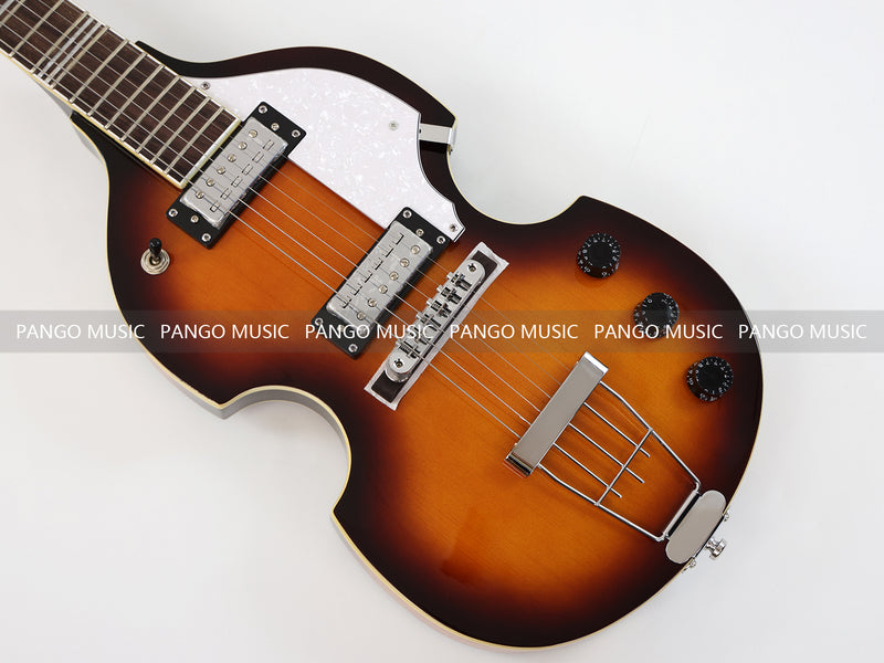 Hofner Style Semi Hollow Body Electric Guitar (PHF-117)
