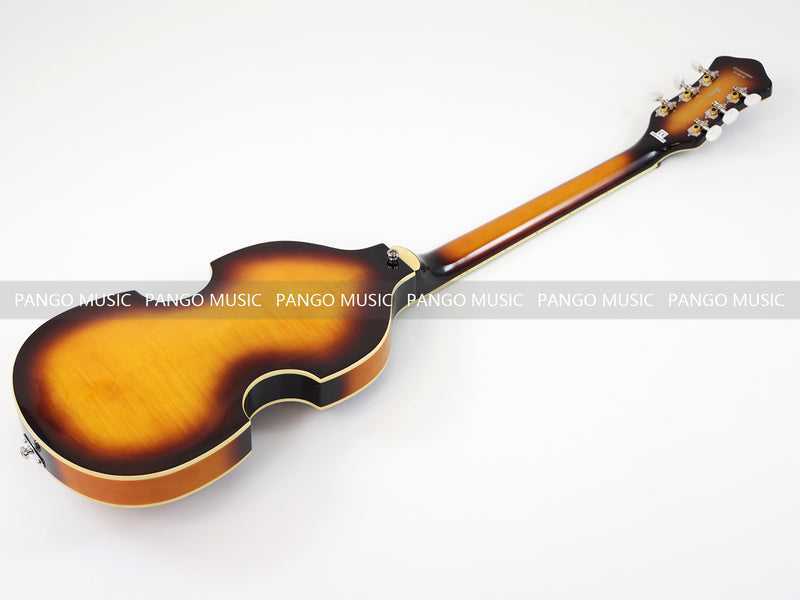 Hofner Style Semi Hollow Body Electric Guitar (PHF-117)