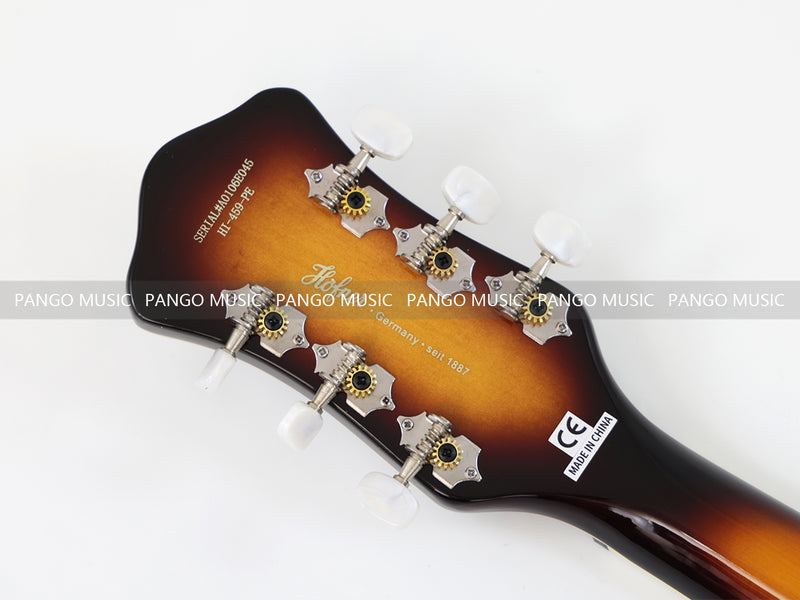 Hofner Style Semi Hollow Body Electric Guitar (PHF-117)