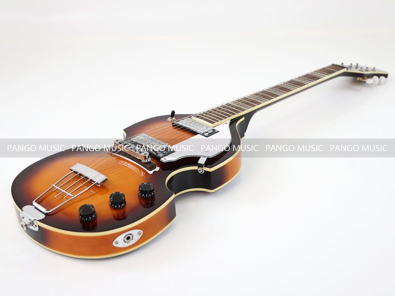 Hofner Style Semi Hollow Body Electric Guitar (PHF-117)
