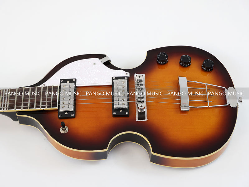 Hofner Style Semi Hollow Body Electric Guitar (PHF-117)