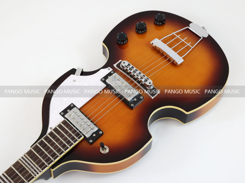 Hofner Style Semi Hollow Body Electric Guitar (PHF-117)