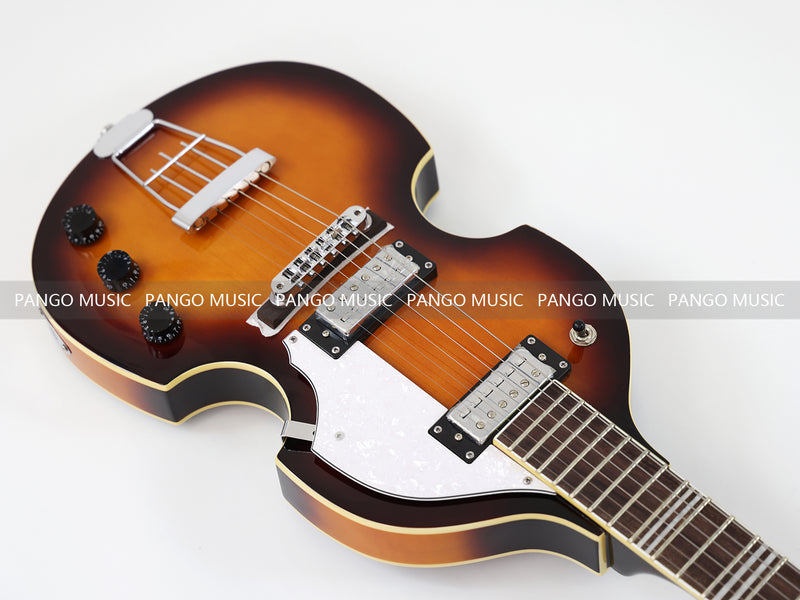 Hofner Style Semi Hollow Body Electric Guitar (PHF-117)
